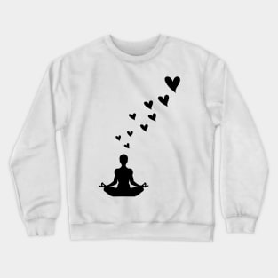 Love Meditation Crewneck Sweatshirt